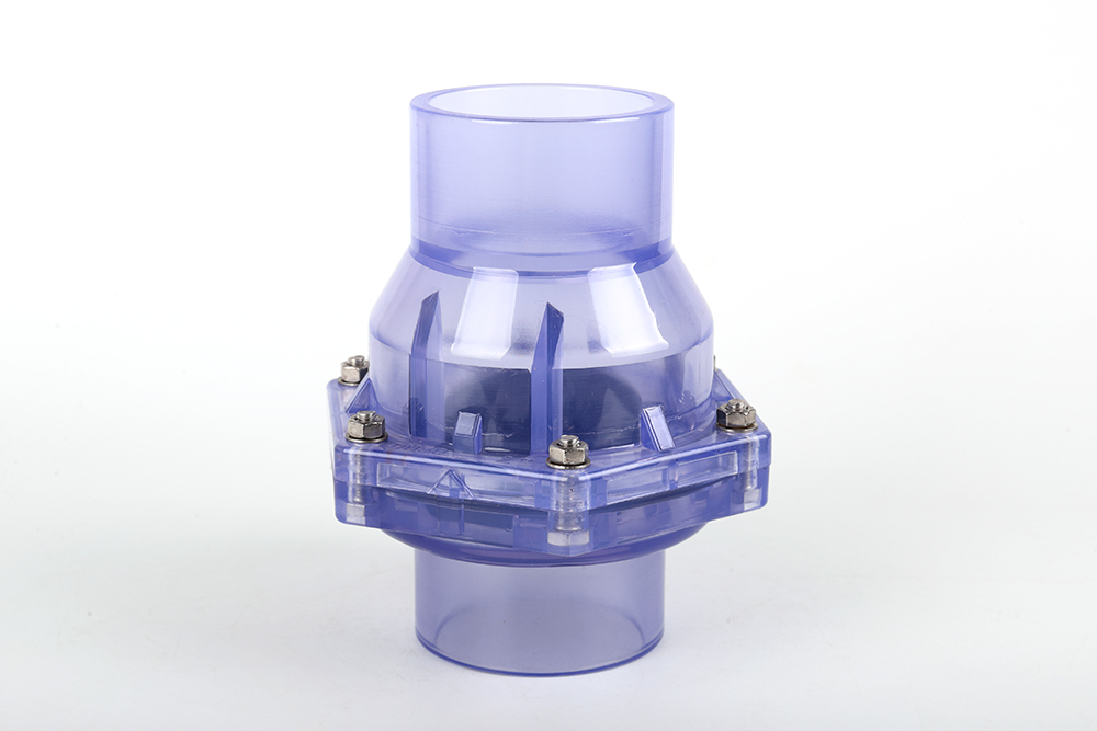 三更罗镇透明翻板式止回阀